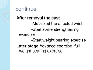 colles fracture rehab protocol colles fracture rehab protocol