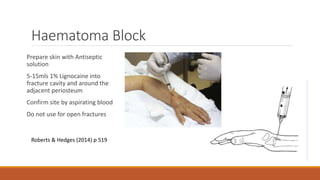 Colles' fracture reduction | PPTX