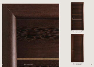 30 31
Mod.CARAVAGGIO 1211/QQ/E
Wengé con intarsio tipo E
CF. 6 - telaio brevettato
Mod.CARAVAGGIO 1211/QQ/C
Wengé con Intarsio tipo C
CF. 6 - telaio brevettatoWengé con intarsio tipo E
 