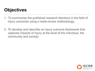 The ripple effect of injury: a meta-review | PPT