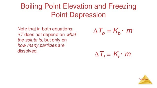 freezing point depression and boiling point freezing point depression and boiling point