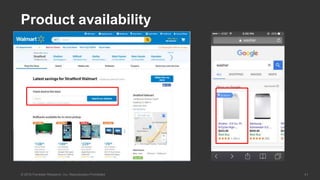 41© 2016 Forrester Research, Inc. Reproduction Prohibited
Product availability
 