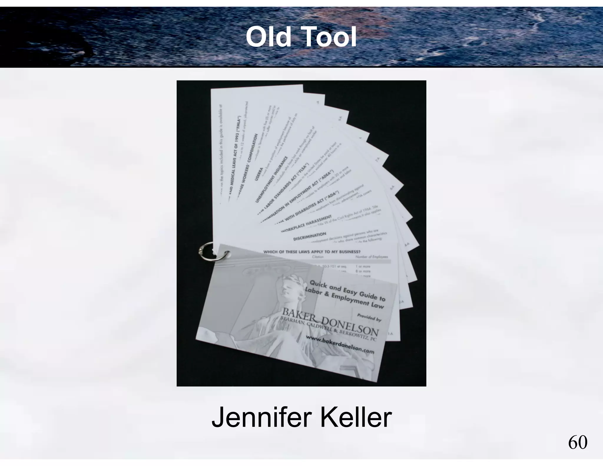 Old Tool

Jennifer Keller

!60

 
