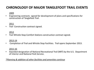 Tanglefoot Trail | PPTX