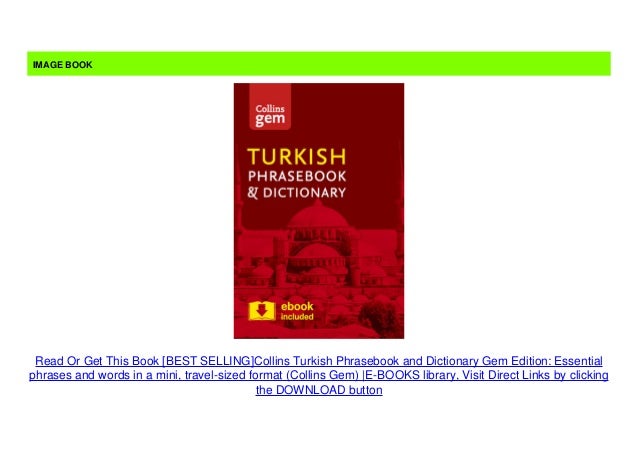 Turkish phrasebook and dictionary pdf download Turkish phrasebook and dictionary pdf download