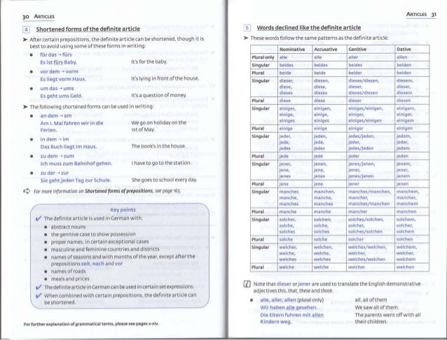 collins german grammar collins german grammar