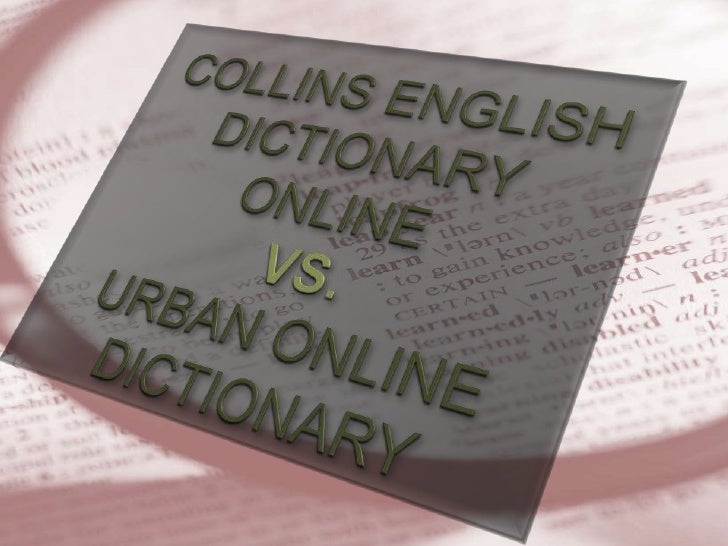 Collins English Dictionary Online