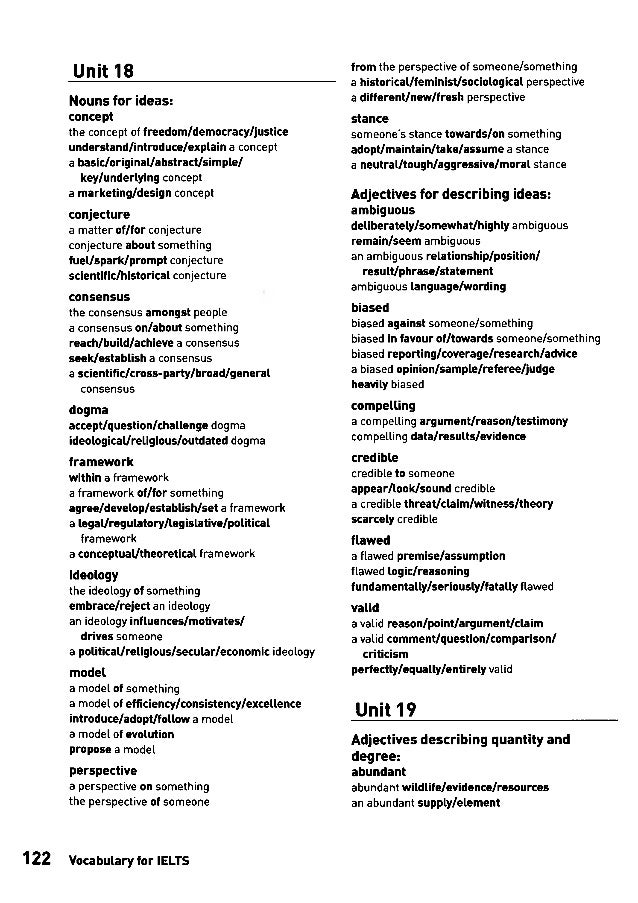 Collins vocabulary for_ielts