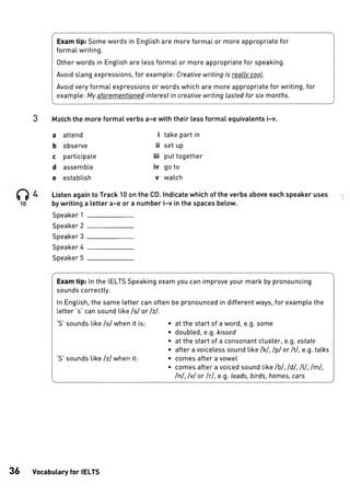 Collins Vocabulary for IELTS | PDF