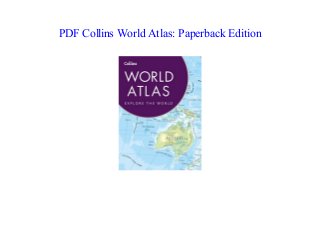 PDF Collins World Atlas: Paperback Edition
 