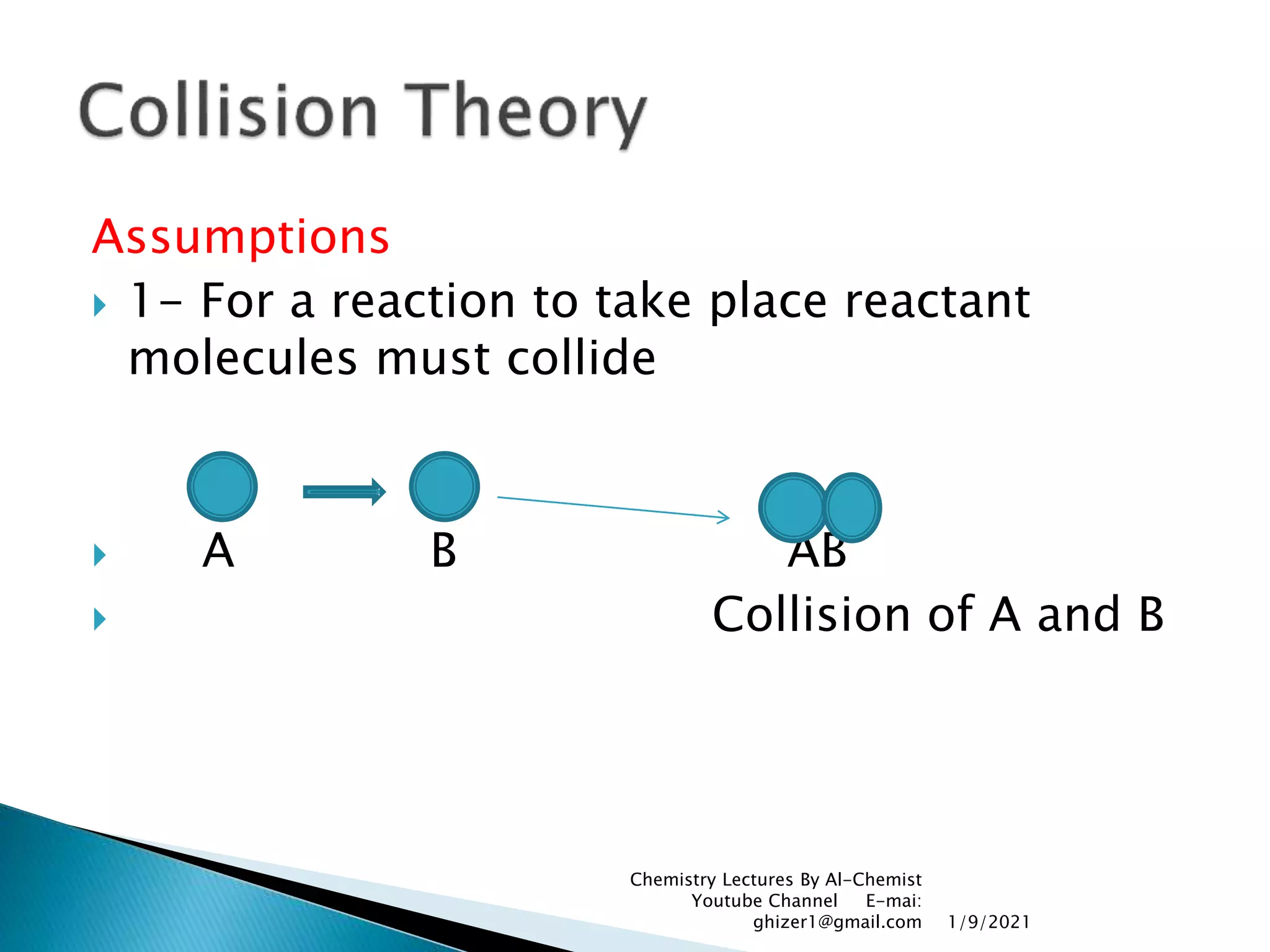Collision and Transition State Theory | PPTX