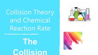 Collision Theory
and Chemical
Reaction Rate
The
 