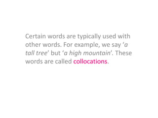 Collocation | PPTX