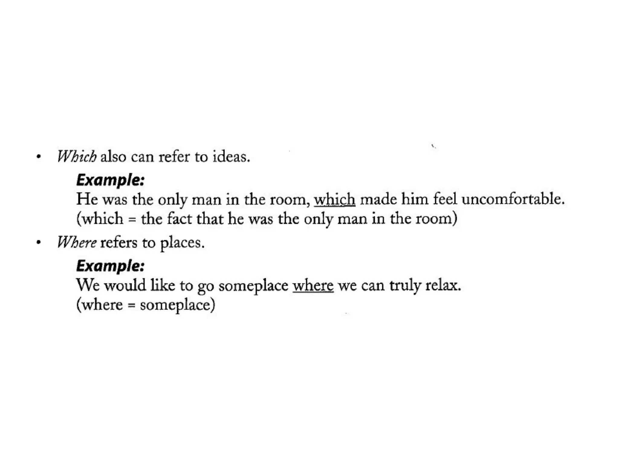 Collocation used in the reading text for students