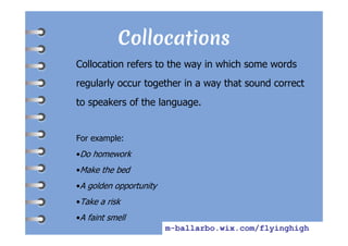 Collocations | PPT