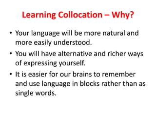 Collocations | PPTX