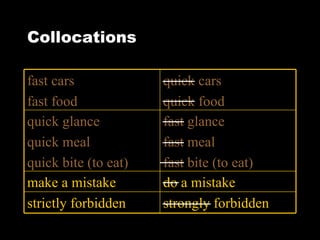 Collocations 01 | PPT