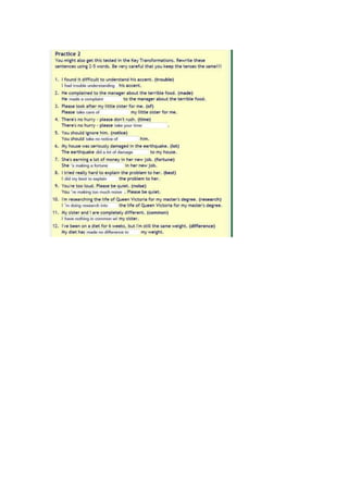 Collocations exercises and answers