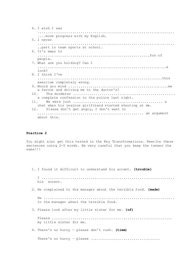 Collocations Exercises And Answers