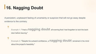 Mastering English Collocations for Thinking and Cognition | PPTX