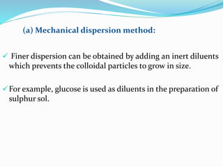 Colloids for 10+2+3 level | PPT