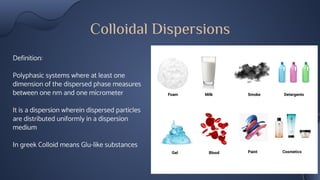 Colloids 4th SEM B.Pharm Physical Pharmaceutics II | PDF