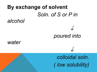 Colloids and macromolecules | PPTX