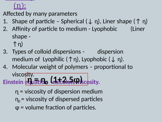 colloids imp 1.pptx..................... | PPTX