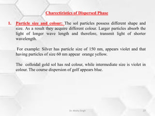 Colloids part 1 general introduction | PDF