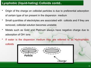 Biochemistry of colloids, biochmeistry of pH | PPTX