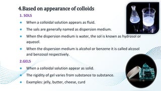 Benzosol COLLOIDAL DISPERSION PPTx. S.Y B-PHARM . | PDF