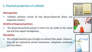 COLLOIDAL DISPERSION PPTx. S.Y B-PHARM . | PDF