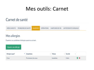 Mes outils: Carnet

 