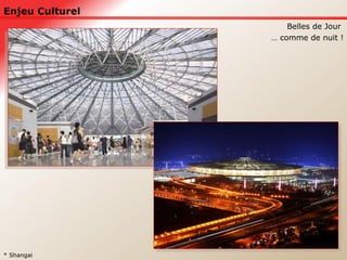 Enjeu Culturel Belles de Jour  …  comme de nuit ! * Shangai 