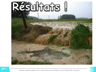 12Conférence « Agriculture et gestion de l'eau : la réserve utile, point clé de la réussite » Lycée de Fonlabour ALBI – 29 avril 2015
12
12
 