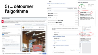 5) … détourner
l’algorithme
 