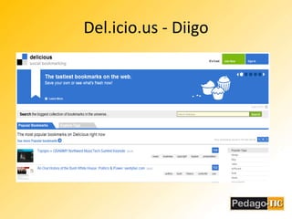 Del.icio.us - Diigo
