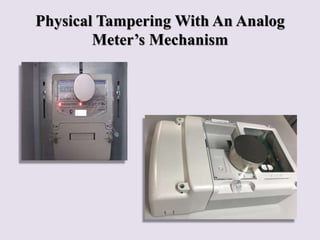 Physical Tampering With An Analog
Meter’s Mechanism
 