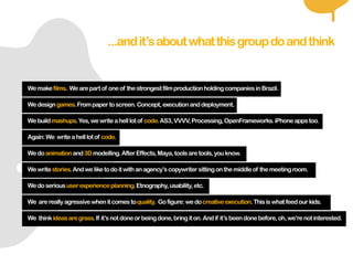 Colmeia Brochure Classics