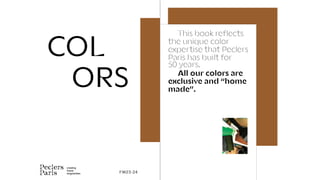 FW23-24 Colors trend book