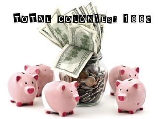 TOTAL COLÒNIES: 188€
 