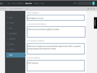 [iGIP Sales] Colocando vagas no EXPA
