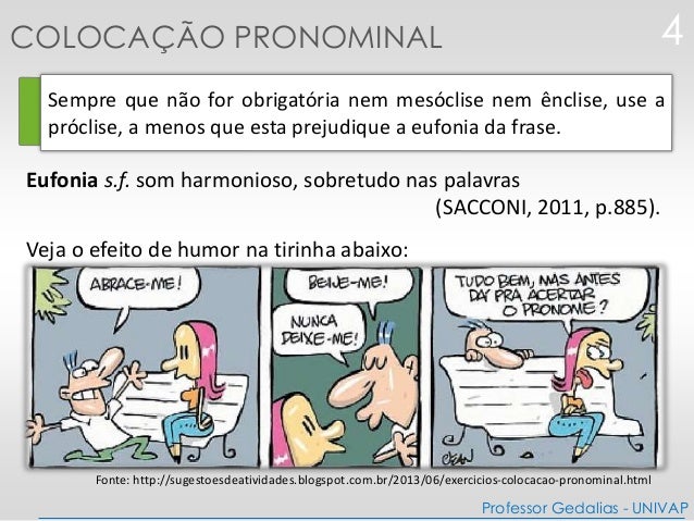 Colocação pronominal