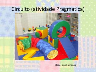 Circuito (atividade Pragmática)

Idade: 1 ano a 2 anos.

 