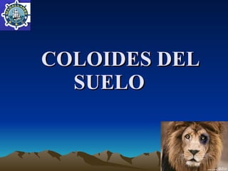 COLOIDES DEL SUELO 