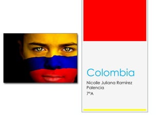 Colombia
Nicolle Juliana Ramírez
Palencia
7°A
 