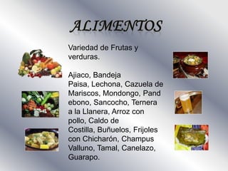 artesaníasSombreros, bolsos, mochilas,hamacas, collares, aretes, manillas, brazaletes, pulseras, anillos, relojes, muñecas artesanales etc.) Elaborados en diferentes materiales como Caña flecha, Bambú, Guadua, Yanchama (árbol de Amazonas), Hamack (Árbol), Tagua, Coco, yute, hilo, lana, algodon Totumo, cortezas, semillas. Técnicas utilizadas: Crochet, tejidos a mano y en telar.