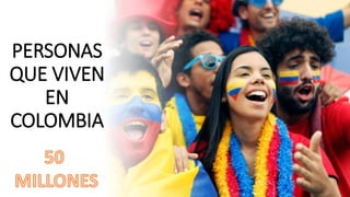 PERSONAS
QUE VIVEN
EN
COLOMBIA
 