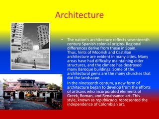 Colombian culture | PPTX