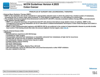 colon CA Management Principle for PG, UG | PDF